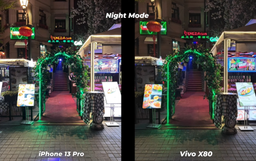 vivoX80对决iPhone13Pro拍照，属于苹果的影像时代，一去不复返了